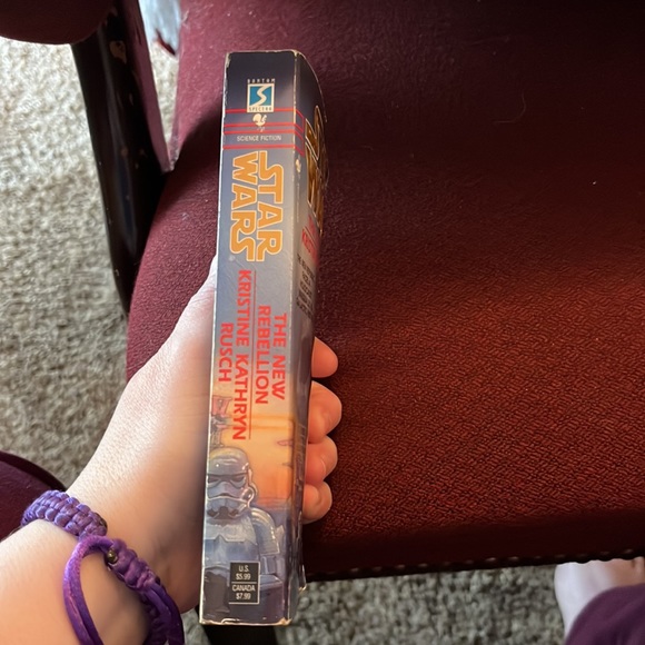 Paperback Book, Star Wars Legends, The New Rebellion, By Kristine Kathryn Busch - Picture 2 of 6